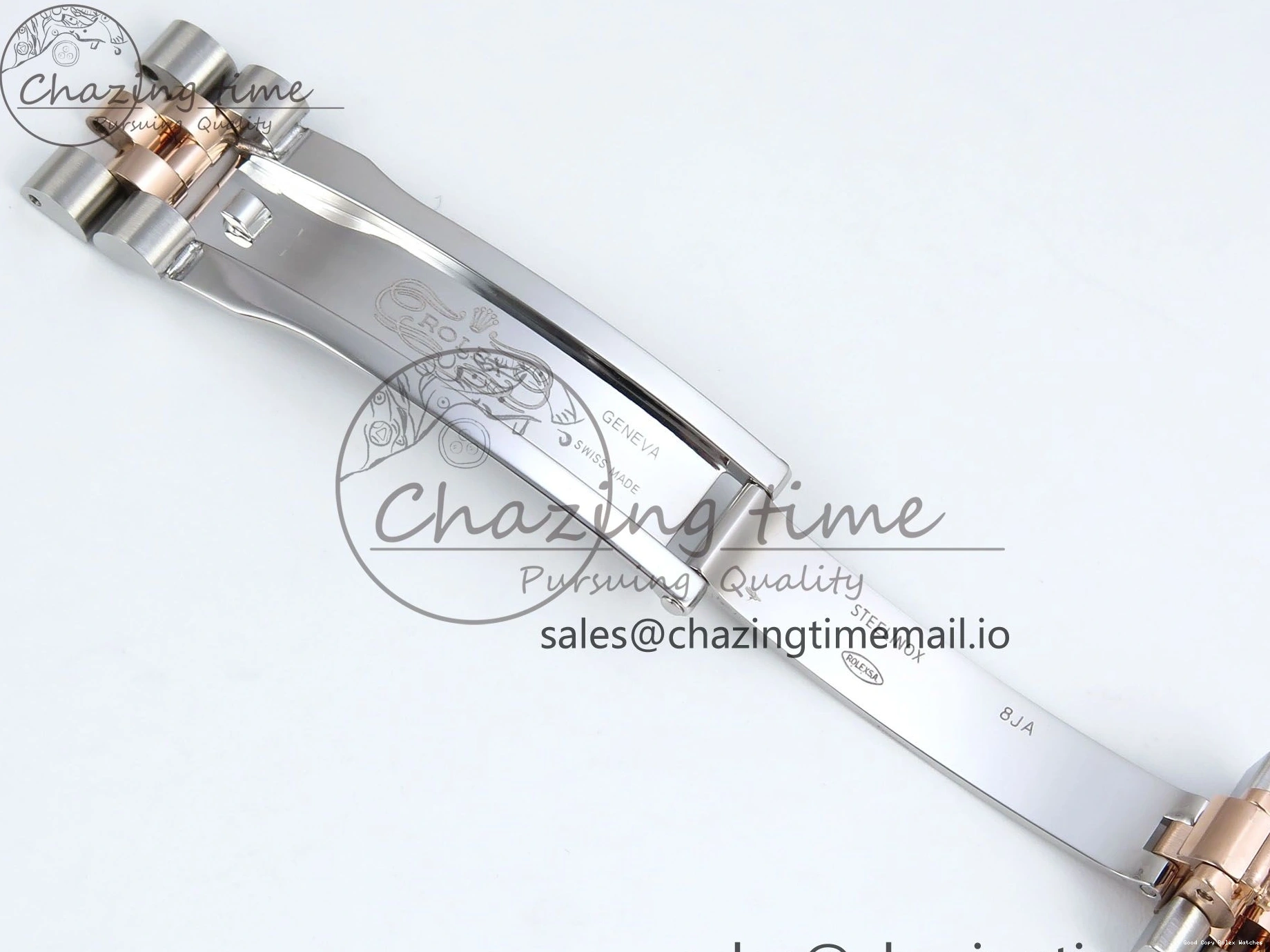 Best AAA Replica Sites Bracelet RG Dial Gray Jubilee 31 DateJust Steel 516 Roman ARF Edition SS Diamonds on 904L 1:1 278271 Best StreetReady ETA 0117